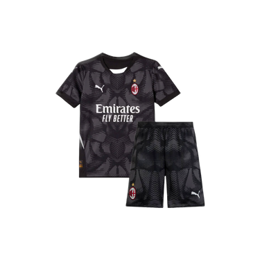 Conjunto Infantil do Milan 2024/25 - Goleiro