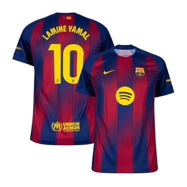 Camisa do Barcelona Home 25/26 Lamine Yamal 10