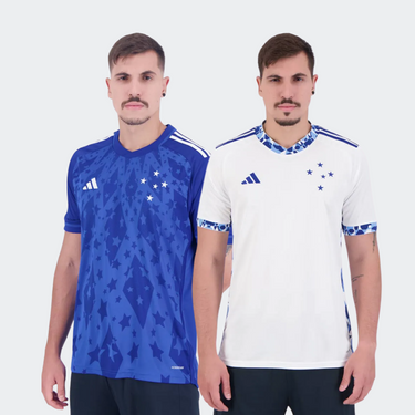 Kit 2 Camisas adidas Cruzeiro 2024/25 I & II