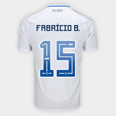 Camisa Adidas Cruzeiro 2025/26 II FABRICIO B. N° 15